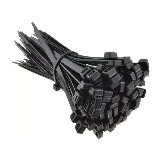 AMARRAS PLASTICAS NEGRO 2.5 x 150 MM 50 UNID