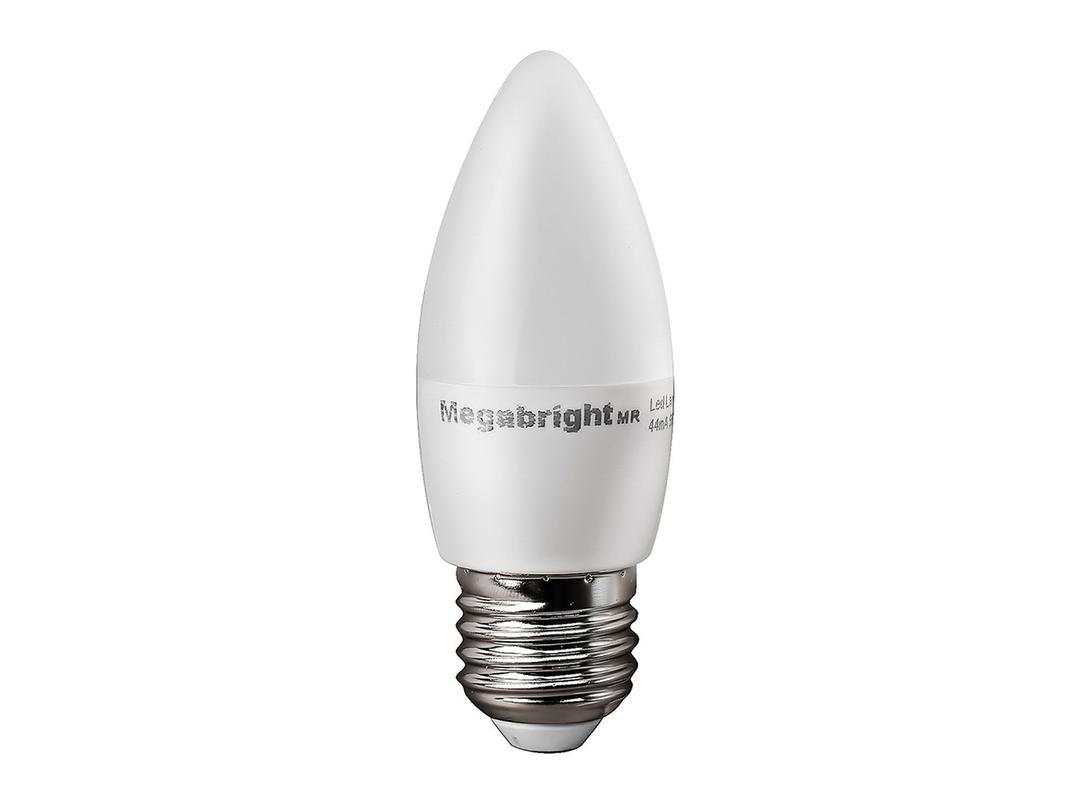 AMPOLLETA VELA LED 5 WATT LUZ CALIDA E27 MEGABRIGHT