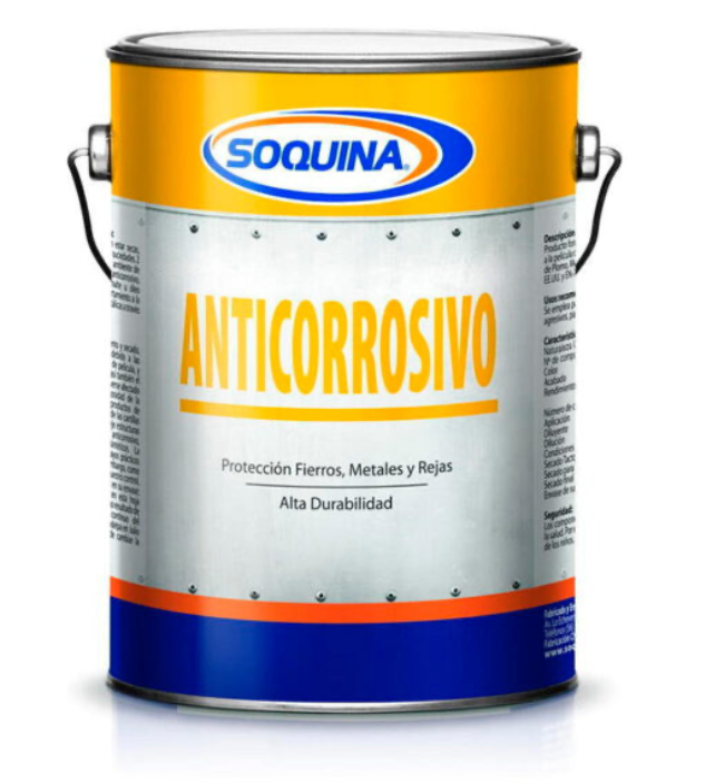 ANTICORROSIVO NEGRO SOQUINA 1LT