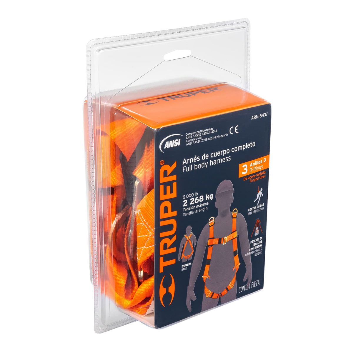ARNES CUERPO COMPLETO 3 ANILLOS D 2268 KG TRUPER