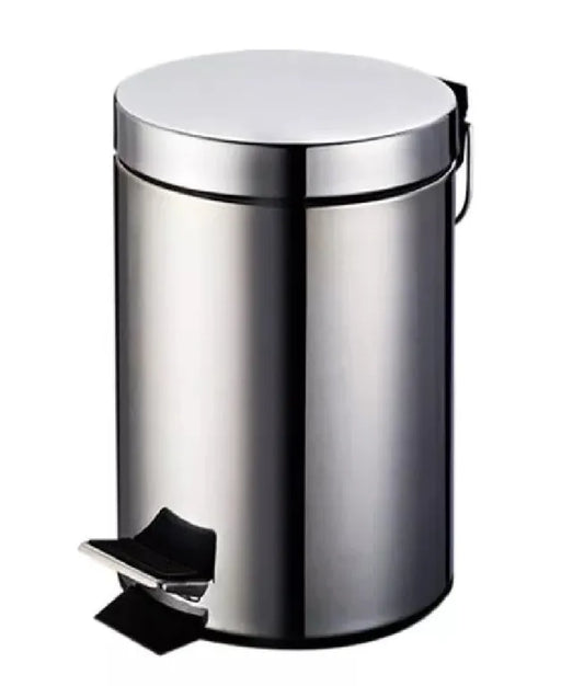 BASURERO PEDAL ACERO INOXIDABLE 3LT TAUMM