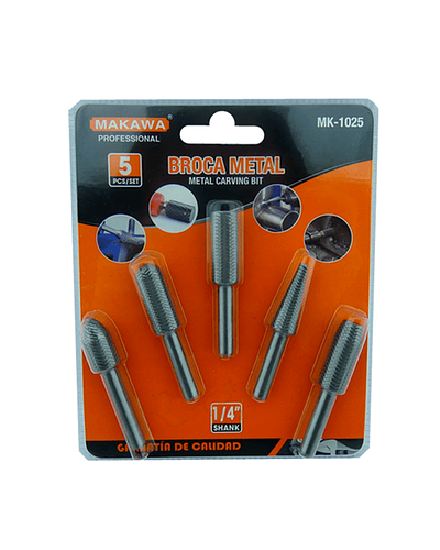 BROCA METAL ESCOFINA 5PZS