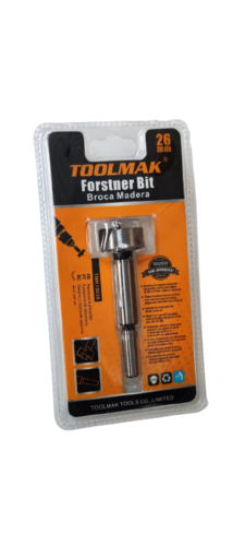 BROCA MUEBLE RETEN 26MM TOOLMAK