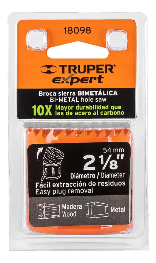 BROCA SIERRA BIMETALICA 2 1/8 TRUPER
