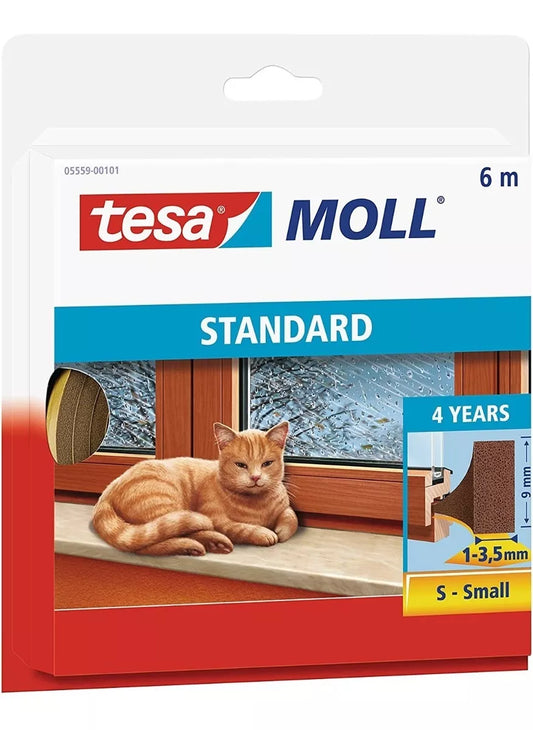 TESA MOLL AISLANTE VENTANA/PUERTA 6M STANDARD
