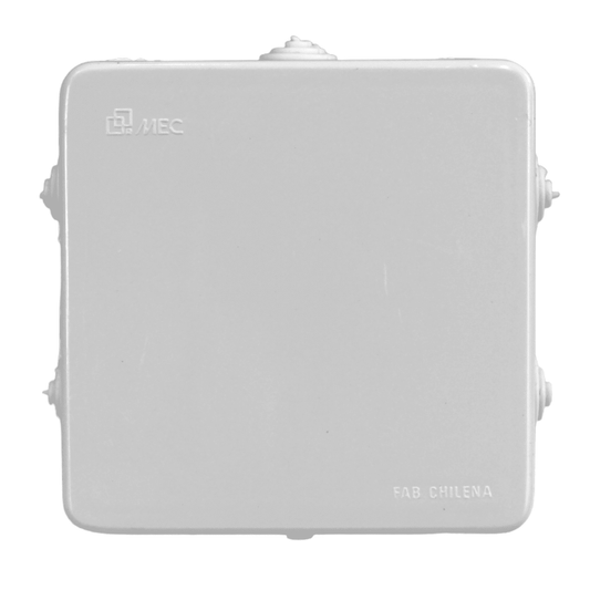 CAJA ESTANCA 80X80X45 mm C/6 CONOS