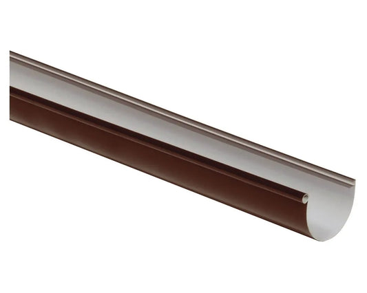 CANALETA LLUVIA PVC CAFE 4 METROS