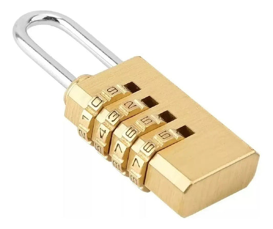 CANDADO CON CLAVE 20MM-58GR BRASS F3C