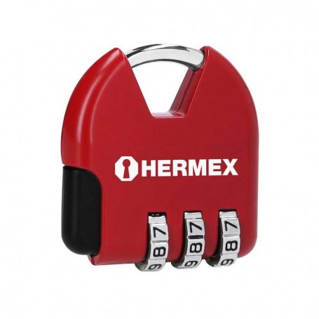 CANDADO CON CLAVE MALETERO 36MM HERMEX