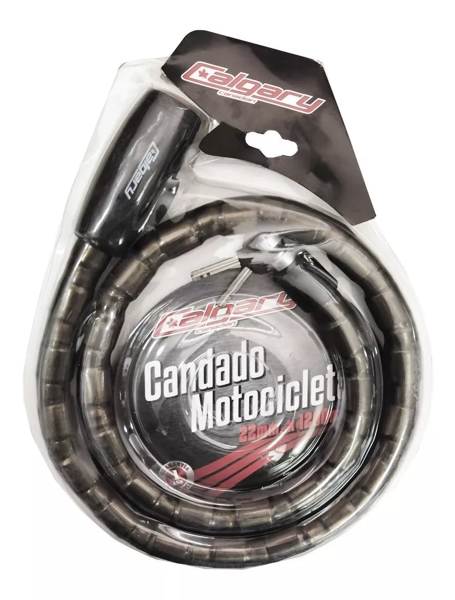 CANDADO MOTO 22 X 1.2 MT GM