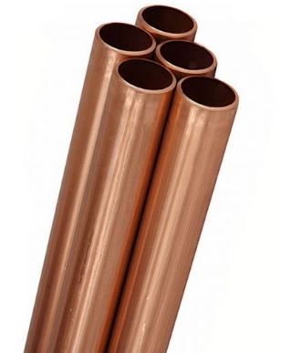 CAÑERIA COBRE TIPO M 1/2 AGUA X TIRA 6MT