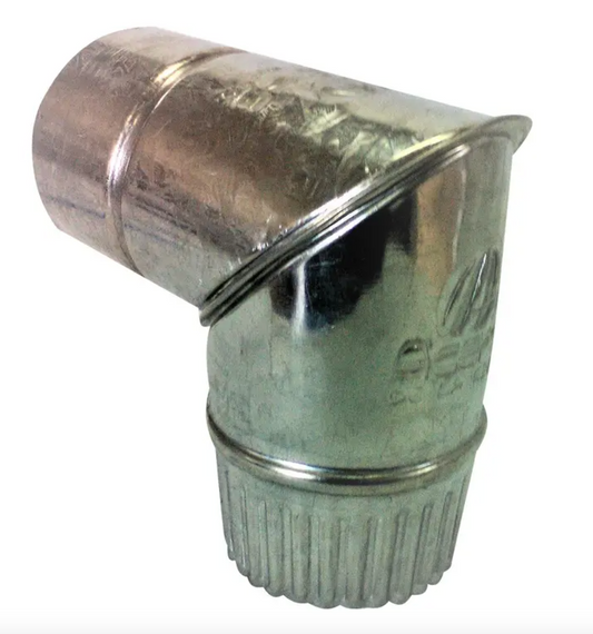 CODO VENTILACION GALVANIZADO 4