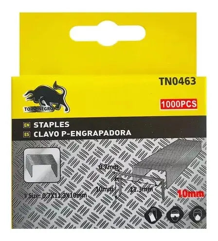 CORCHETE 6MM TORO NEGRO-TOOLMAK