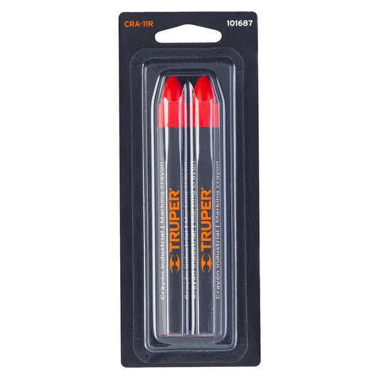 CRAYON INDUSTRIAL ROJO 2 UNIDADES - TRUPER