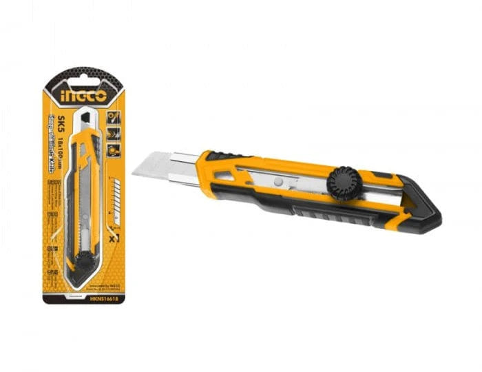 CUCHILLO CARTONERO RETRACTIL INGCO