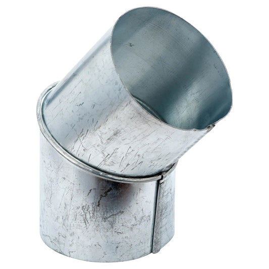 CURVA VENTILACION GALVANIZADO 4