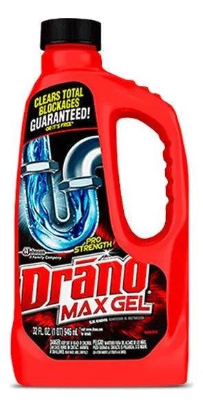 DESTAPADOR CAÑERIA 946ML DRANO MAX GEL JOHNSON