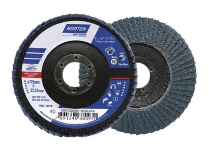 DISCO TRASLAPADO METAL 4 1/2 GRANO 120 DELTA - GM