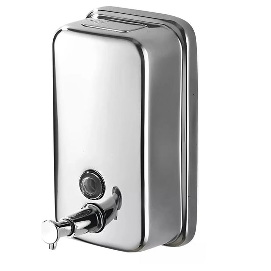 DISPENSADOR JABON AL MURO ACERO INOXIDABLE 500 ML TAUMM