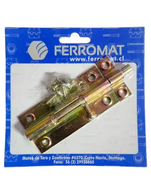 DISPLAY PICAPORTE 70MM ZN AMARILLO 4