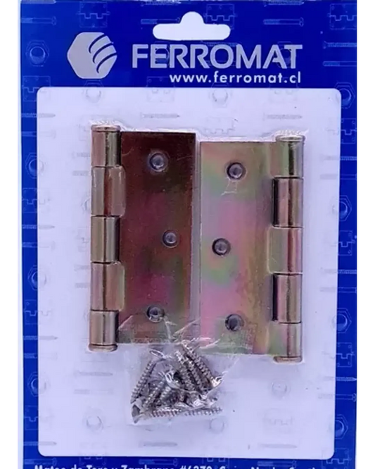 DISPLAY BISAGRA ZN C/TOR 2 - 2 UNIDADES