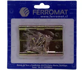 DISPLAY BISAGRA ZN C/TOR 1.1/2 - 2 UNIDADES