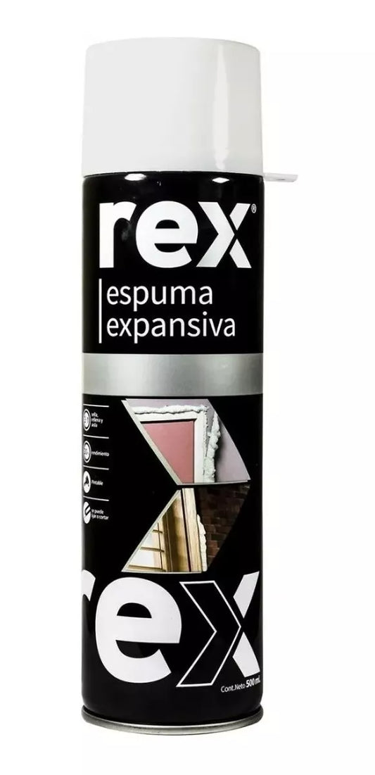 ESPUMA EXPANSIVA POLIURETANO 500ML REX