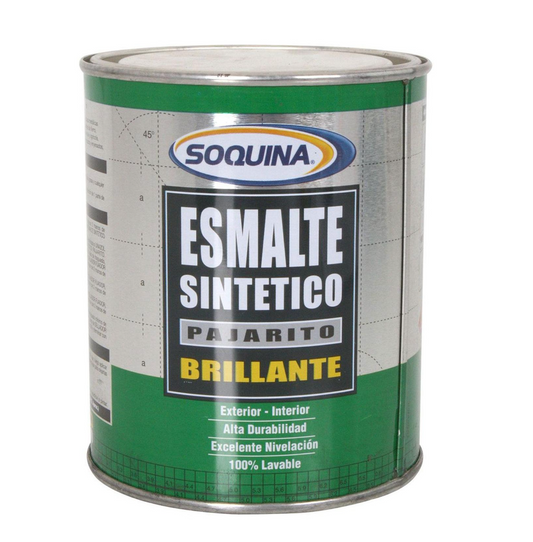 ESMALTE SINTETICO PAJARITO NEGRO 1LT