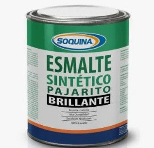 ESMALTE SINTETICO PAJARITO NEGRO 1/8GL 400CC