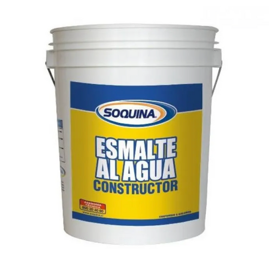 ESMALTE AL AGUA CONSTRUCTOR BLANCO TINETA