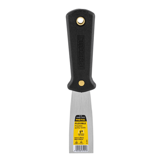 ESPATULA FLEXIBLE 1 - 25MM E-1F PRETUL