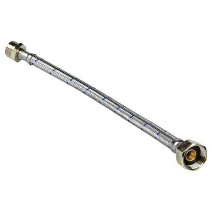 FLEXIBLE AGUA 1/2 HE-HI 35CM ACERO INOX STRETTO