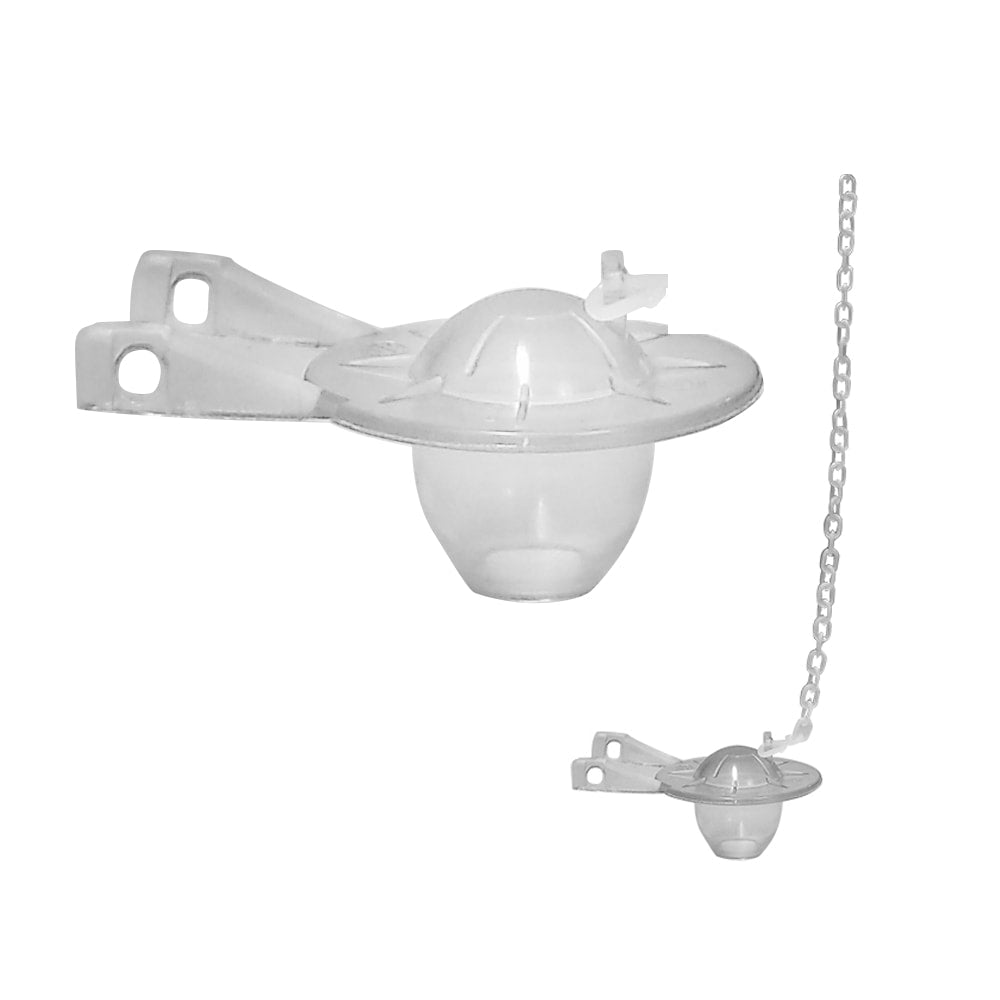 FLAPPER TRANSPARENTE CADENA PLASTICA FANALOZA