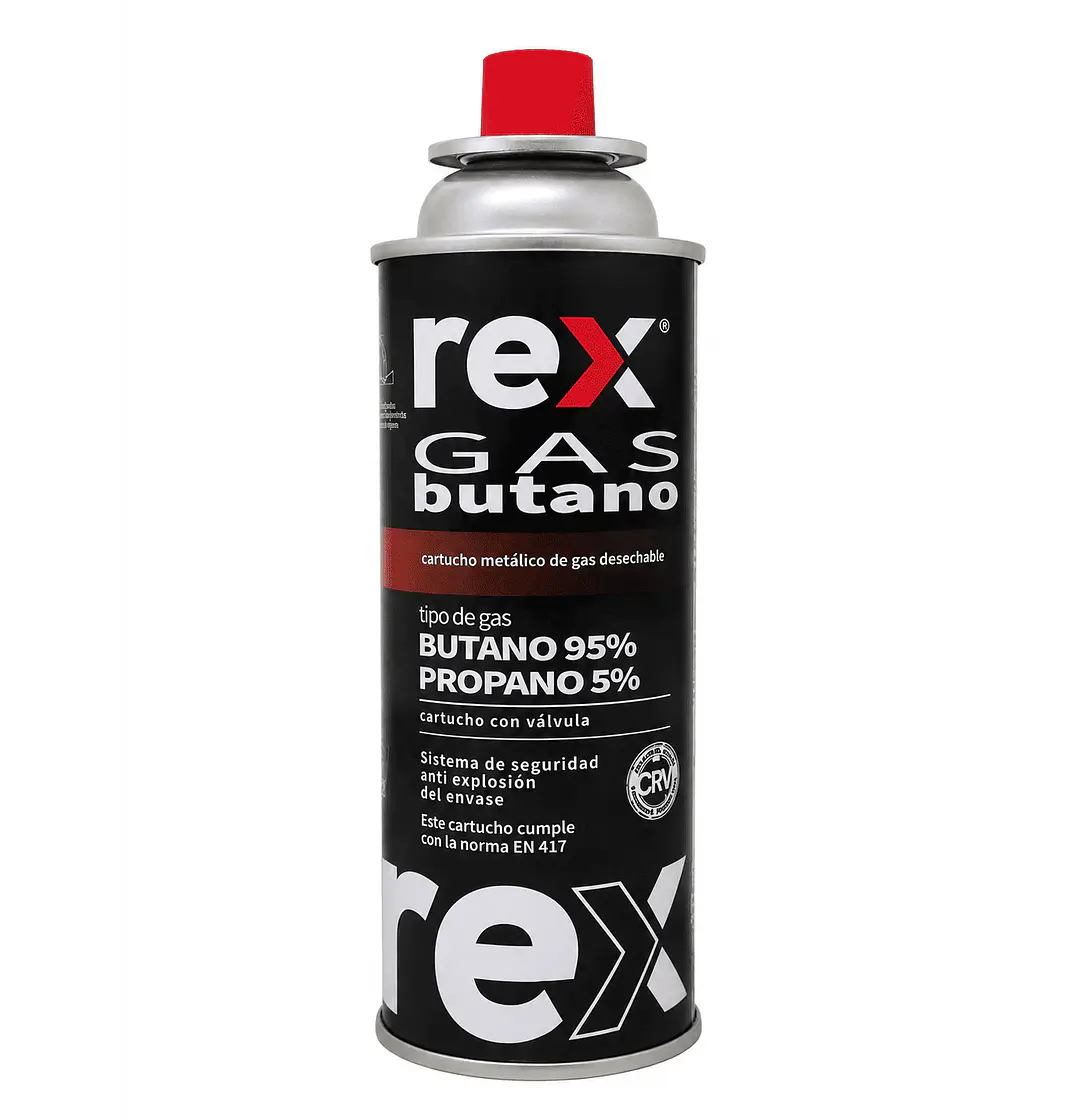 GAS BUTANO COCINILLA REX 227GR