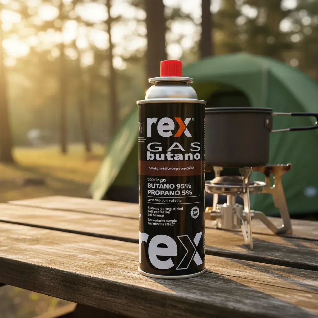 GAS BUTANO COCINILLA REX 227GR