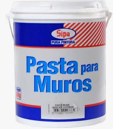 PASTA MURO ACRILICO EXTERIOR GL- 6 KG  SIPA