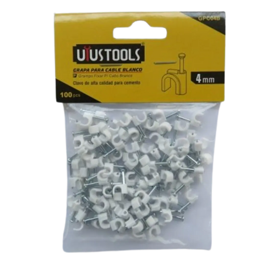 GRAMPA NEGRA/BLANCA COAXIAL 4MM UYUSTOOLS BOLSA 100 UNID