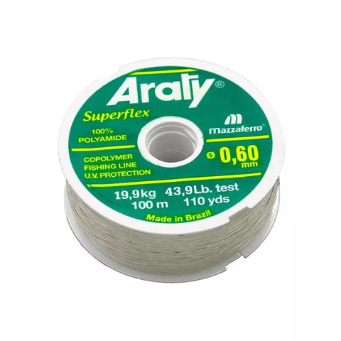 HILO DE PESCAR 0.60 MM 100 MTS  ARATY