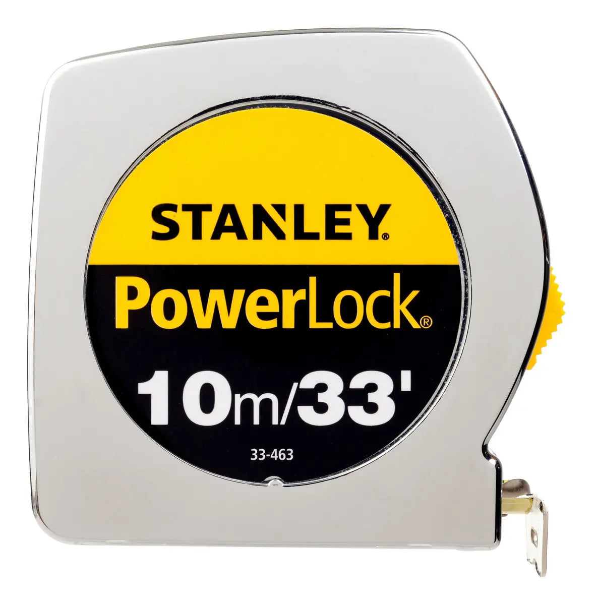 HUINCHA MEDIR POWERLOCK METALICA 10MTS STANLEY