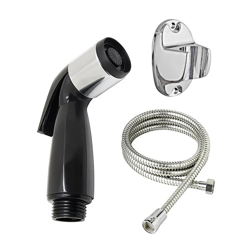 JUEGO DUCHA BIDET ARABE NEGRO STRETO