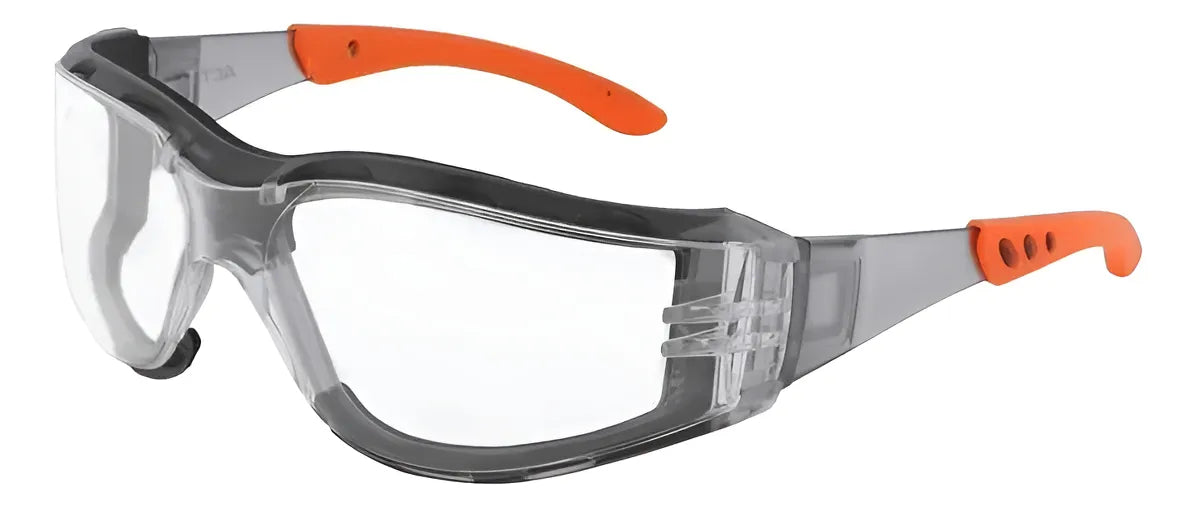 LENTES DE SEGURIDAD ACTIVEX NEGRO/TRANSP