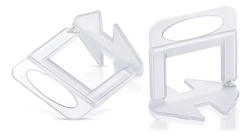 NIVELADOR CLIP 2 MM PARA CERAMICA/PORCELANATO 100 UNIDADES