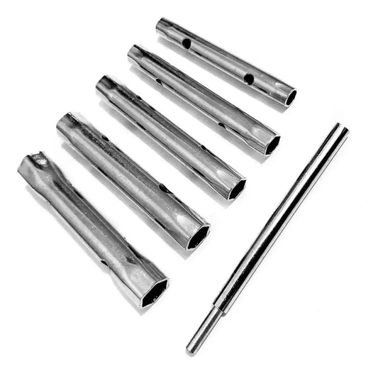 LLAVE BUJIA MOTO 6 PIEZAS GM