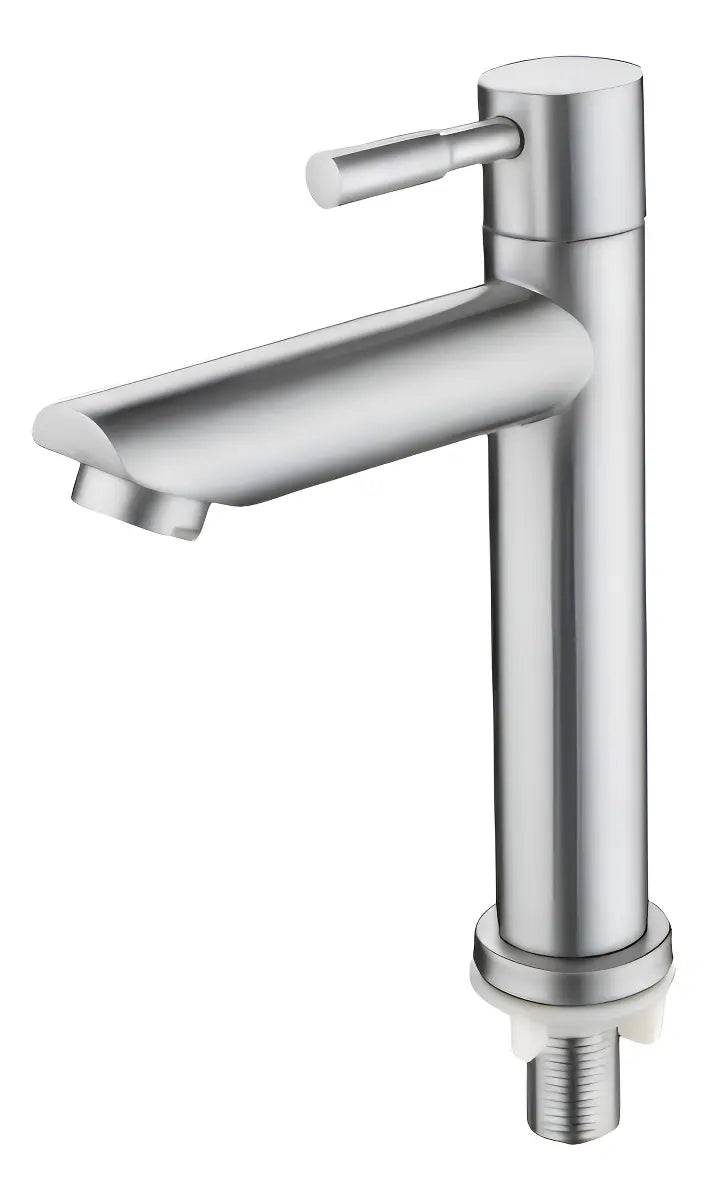 LLAVE LAVATORIO TIPO INOXIDABLE SOLO AGUA FRIA TAUMM