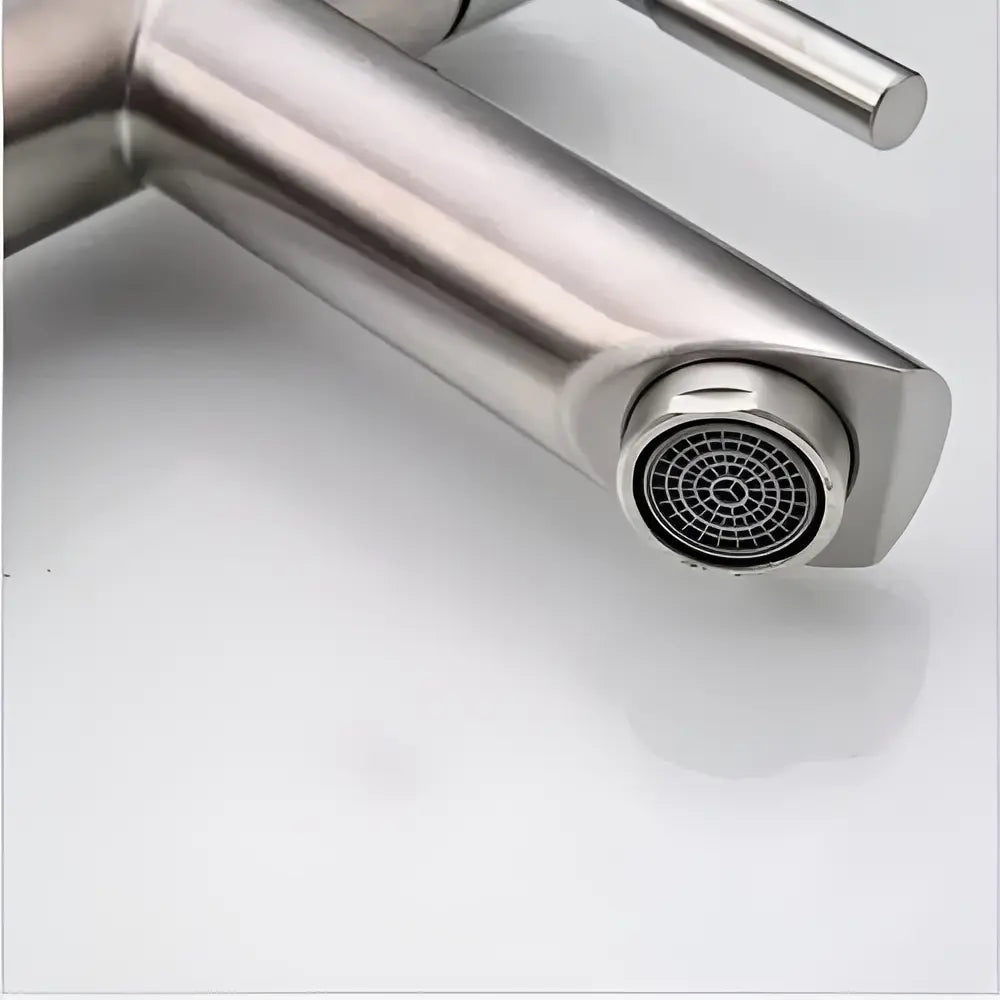 LLAVE LAVATORIO TIPO INOXIDABLE SOLO AGUA FRIA TAUMM