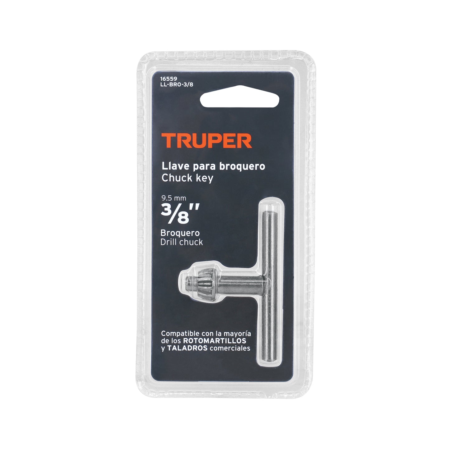 LLAVE MANDRIL TALADRO 3/8 TRUPER