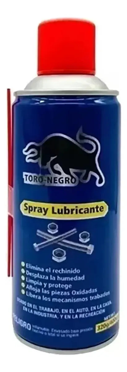 LUBRICANTE SPRAY 250ML TORO NEGRO