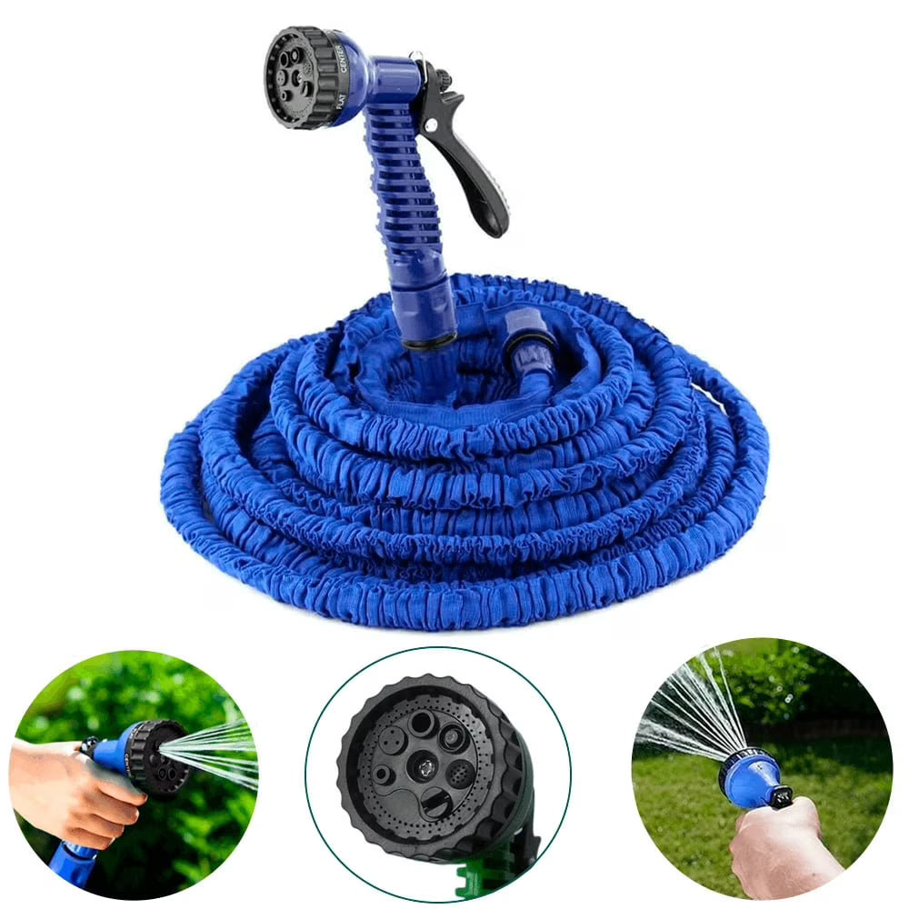 MANGUERA EXPANDIBLE RETRACTIL CON PISTOLA 5-25 MTS
