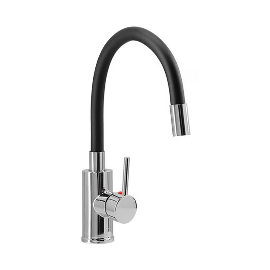 MONOMANDO LAVAPLATO CUELLO FLEXIBLE NEGRO - PMB