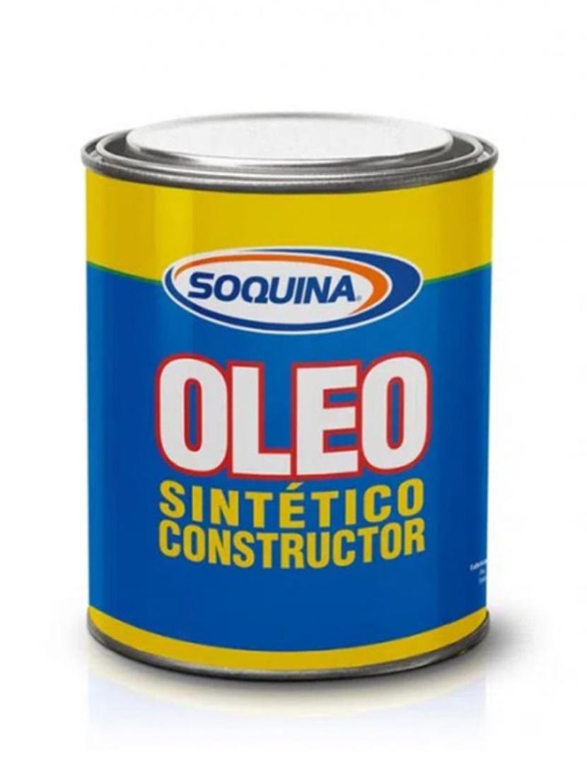 OLEO SINTETICO CONSTRUCTOR NEGRO SOQUINA 1LT